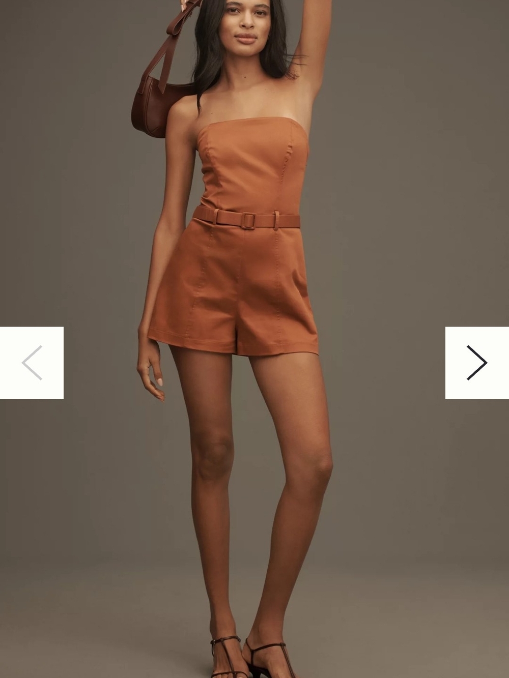 Anthropologie Maeve Strapless Bustier Romper